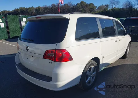 2011 Volkswagen Routan Se from USA, damaged, VIN 2V4RW3DG5BR717538